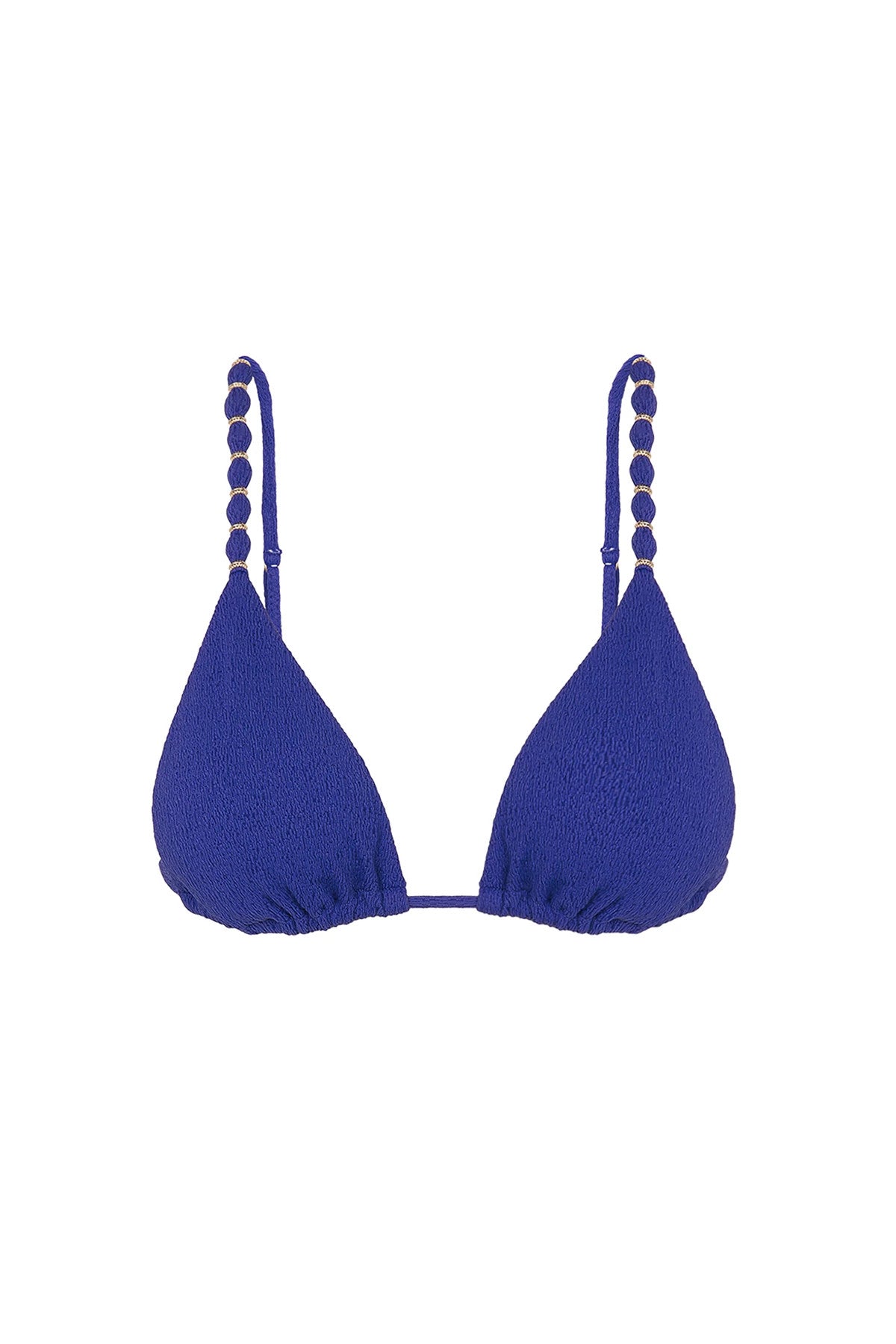 Vix Swimwear Women's Parallel Sliding Triangle Bikini Top - BLUE OCEAN