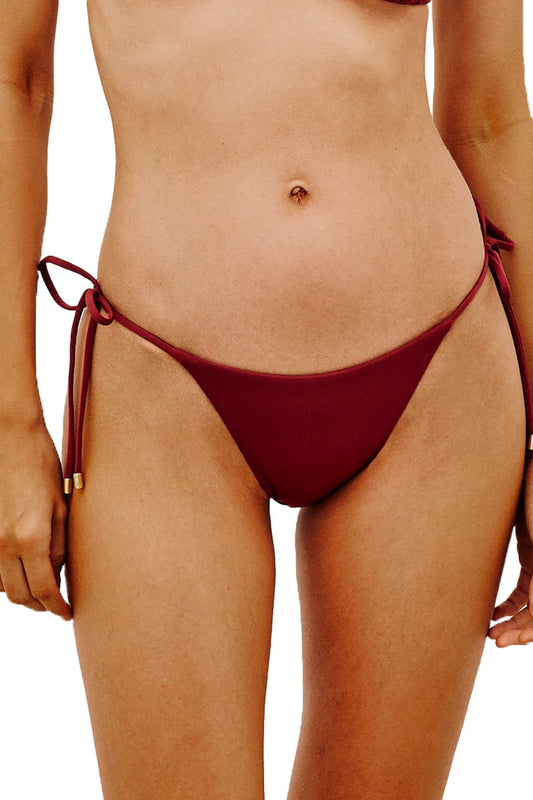 Vix Swimwear Women's Martha Tie Side Hipster Bikini Bottom