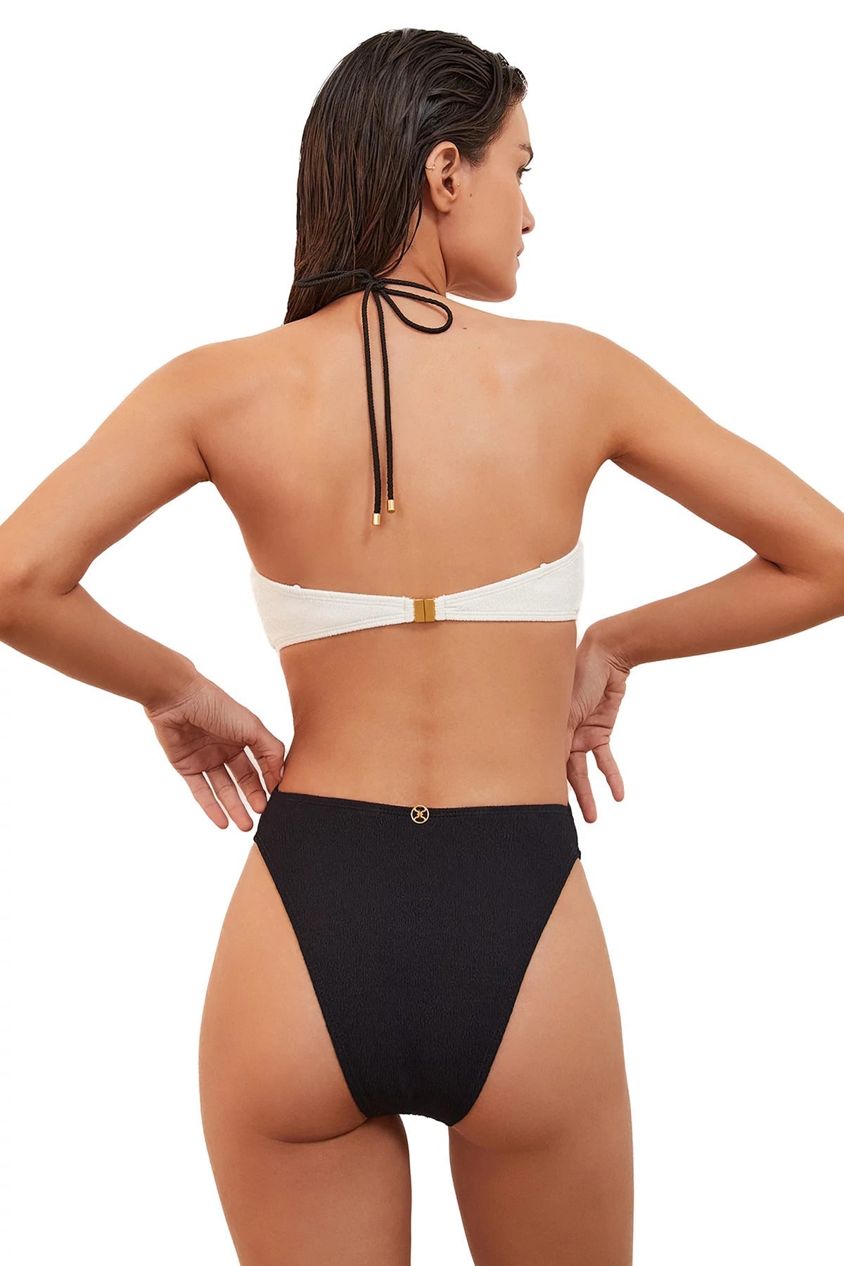 Vix Swimwear Women's Gi Cutout One Piece Swimsuit - OFF WHITE