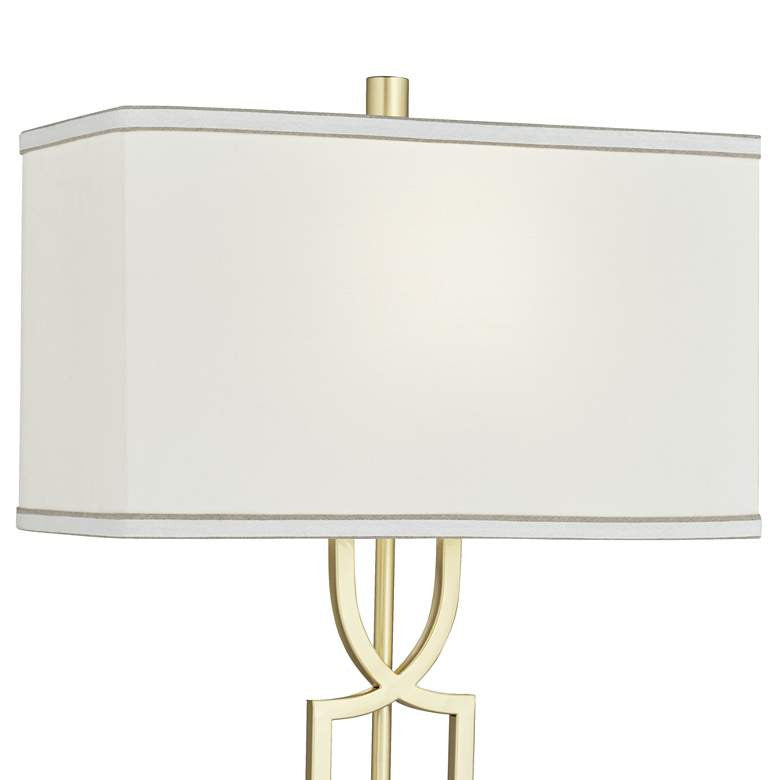 Lamps Plus 360 Lighting Evan 28 1/4" Gold Modern Luxe Table Lamps Set of 2