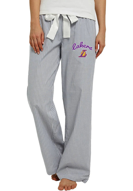 Concepts Sport Los Angeles Lakers Womens Grey Tradition Loungewear Sleep Pants