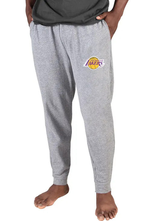 Concepts Sport Los Angeles Lakers Mens Grey Mainstream Cuffed Terry Sweatpants $44.99