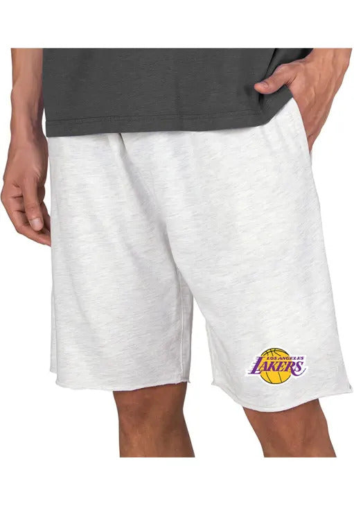 Concepts Sport Los Angeles Lakers Mens Oatmeal Mainstream Shorts