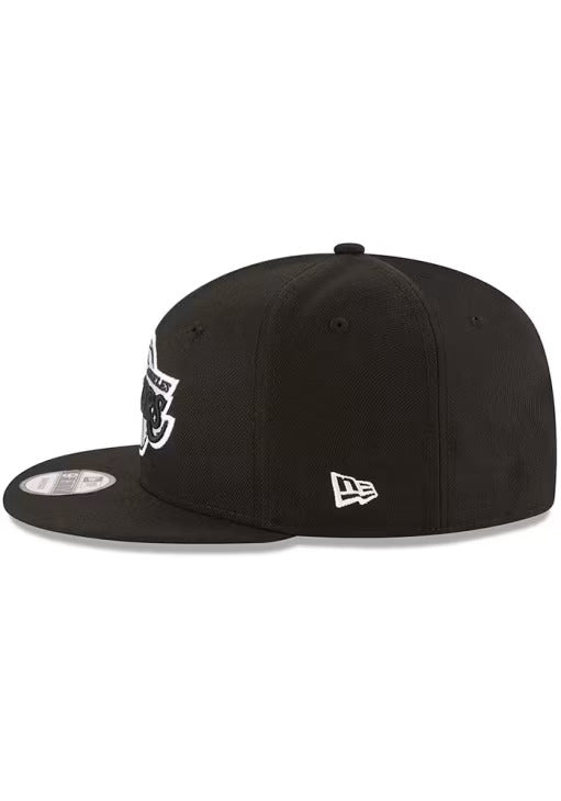 New Era Los Angeles Lakers Black 9FIFTY Mens Snapback Hat