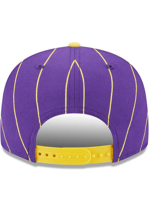 New Era Los Angeles Lakers Purple Vintage 9FIFTY Mens Snapback Hat