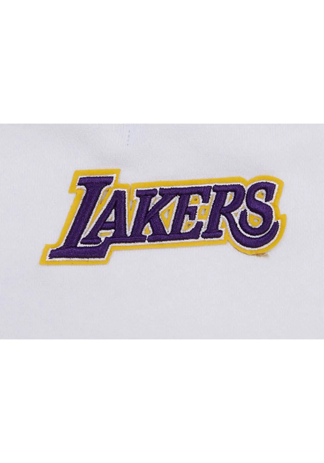 Pro Standard Los Angeles Lakers Womens White Classic Crew Sweatshirt