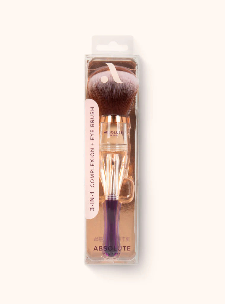Absolute New York 3-in-1 Complexion + Eye Brush