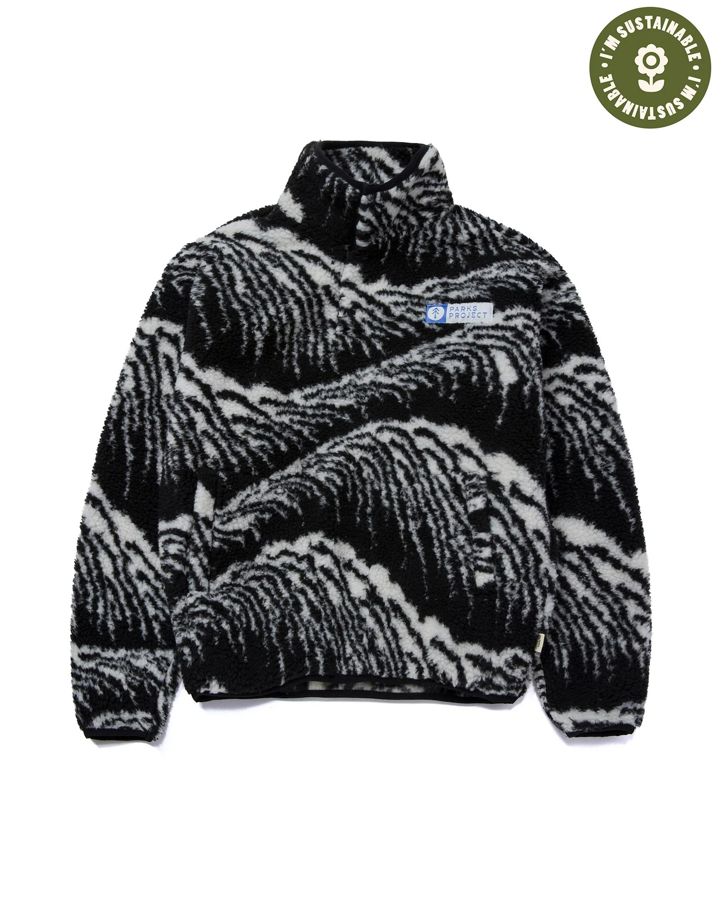 Parks Project Acadia Waves Trail High Pile Fleece