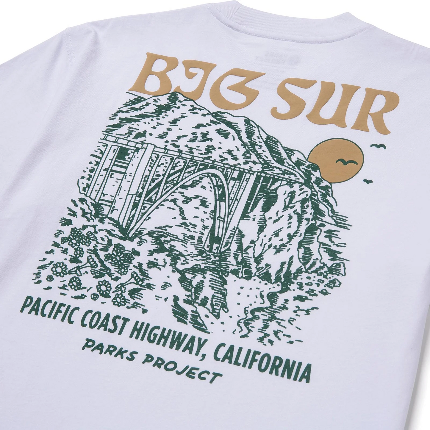 Parks Project Big Sur Bridges Puff Print Pocket Tee