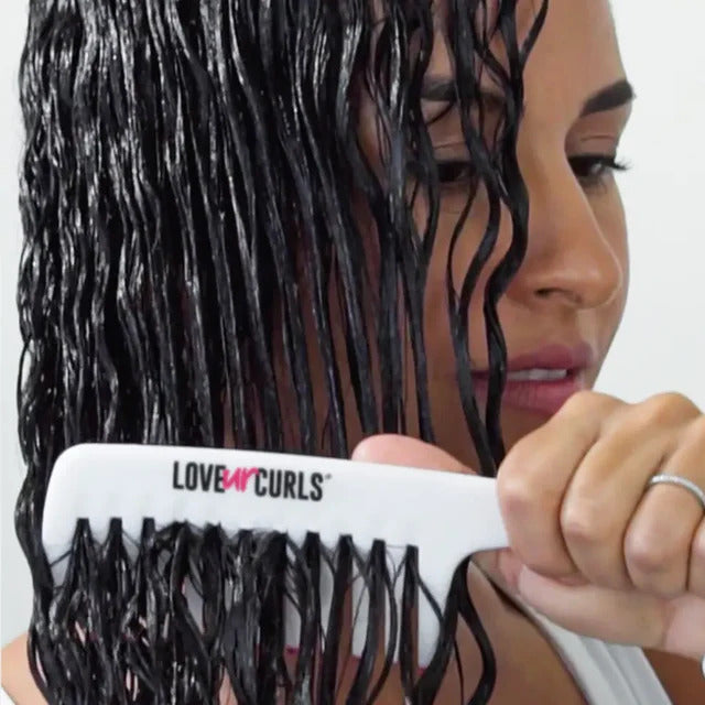 LUS Brands Love Ur Curls Wide-Tooth Comb