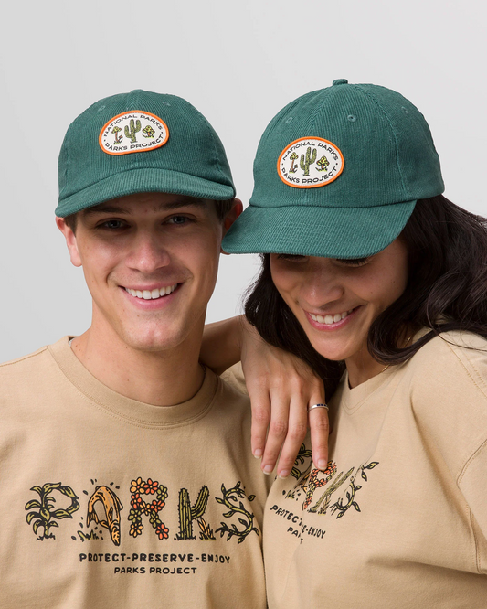 Parks Project Doodle Cactus Cord Hat