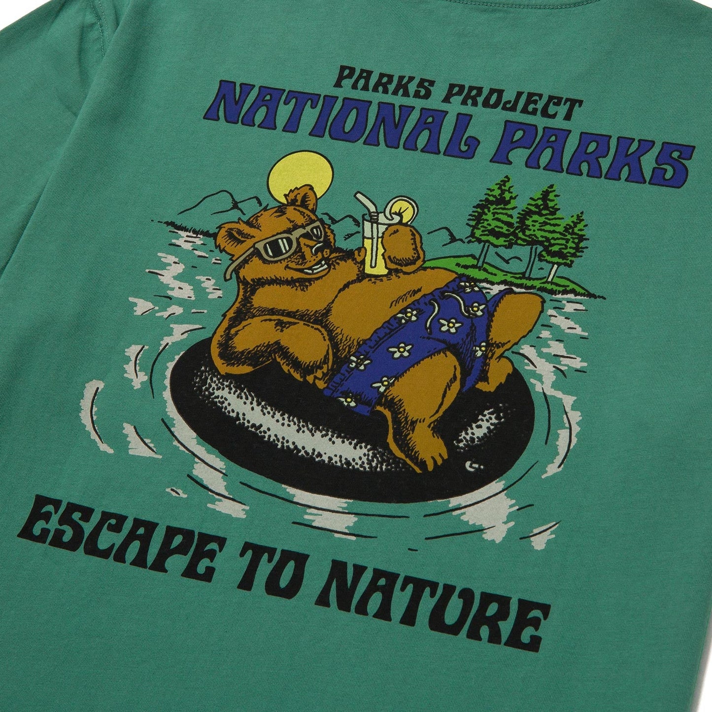 Parks Project Escape to Nature Bear Float Pocket Tee