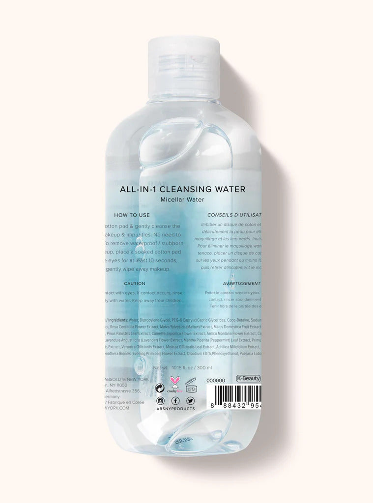 Absolute New York All-in-1 Cleansing Water