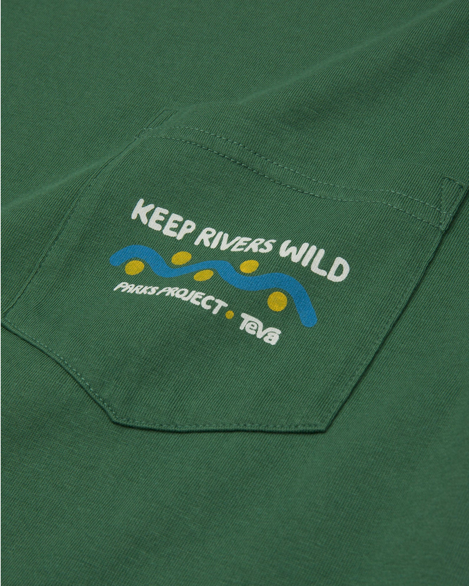 Parks Project Teva x Parks Project Wild Rivers Pocket Tee