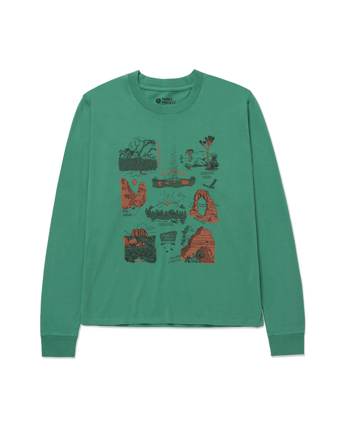 Parks Project National Park Welcome Boxy Long Sleeve Tee