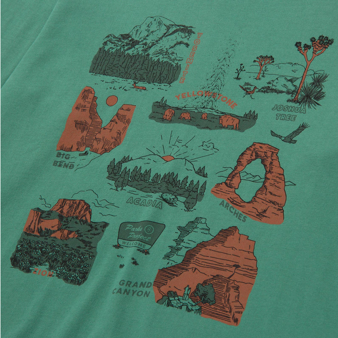 Parks Project National Park Welcome Boxy Long Sleeve Tee