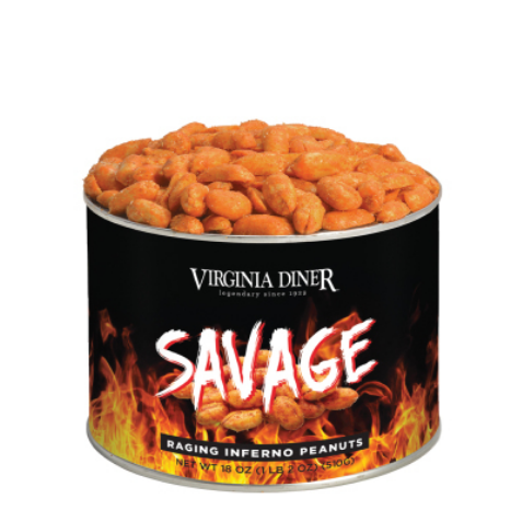 Virginia Diner Savage Raging Inferno Peanuts