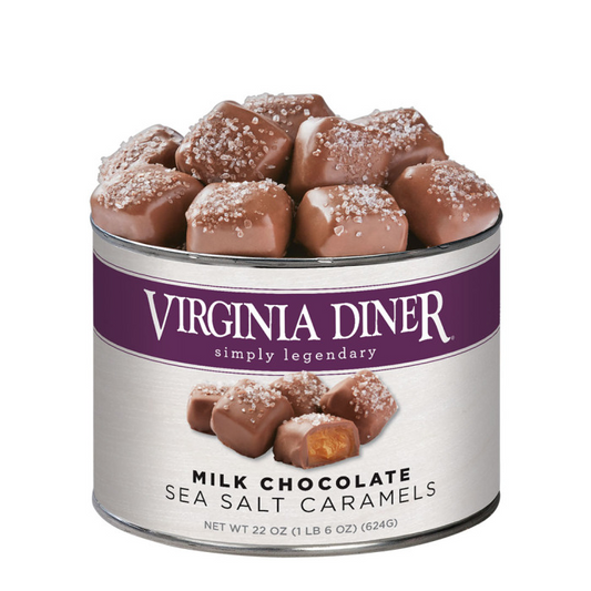 Virginia Diner Milk Chocolate Sea Salt Caramels
