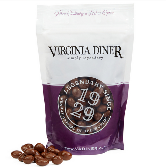 Virginia Diner Milk Chocolate Raisins Resealable Pouch