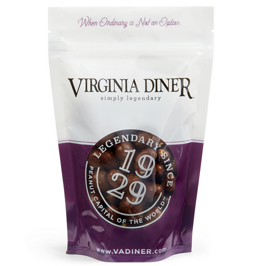 Virginia Diner Milk Chocolate Cashews Resealable Pouch