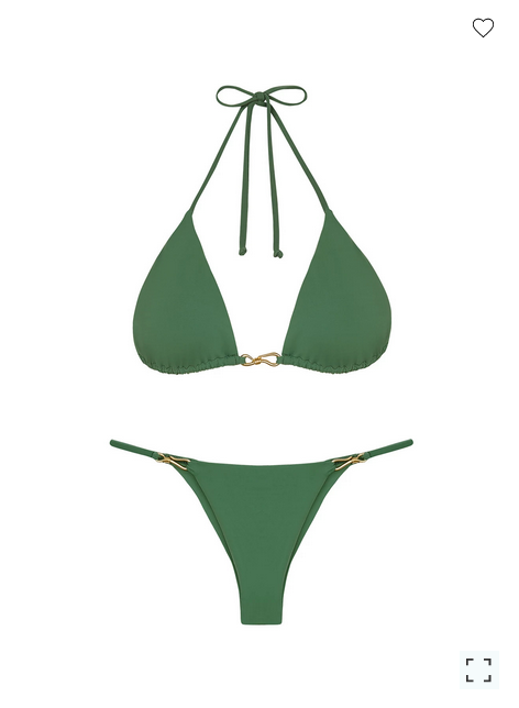 Vix Swimwear Women's Sienna Brazilian Tab Side Bikini Bottom