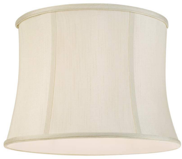 Lamps Plus Imperial Collection White Drum Lamp Shade 14x16x12 (Spider)