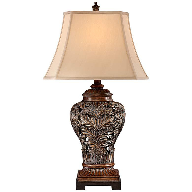 Lamps Plus Barnes and Ivy Oak Vase 32 1/2" Traditional Table Lamps Set of 2