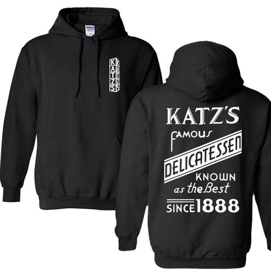 Katz's Delicatessen Katz's Hooded Zip-up Sweatshirt