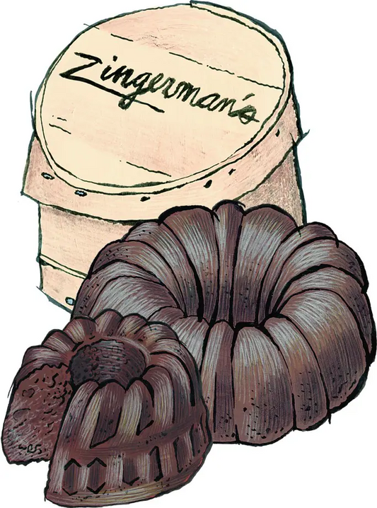 Zingerman's Hot Cocoa Chocolate Coffee Cake Double chocolate.