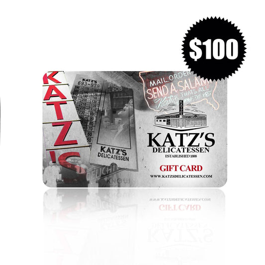 Katz's Delicatessen Katz's Deli Gift Card $100