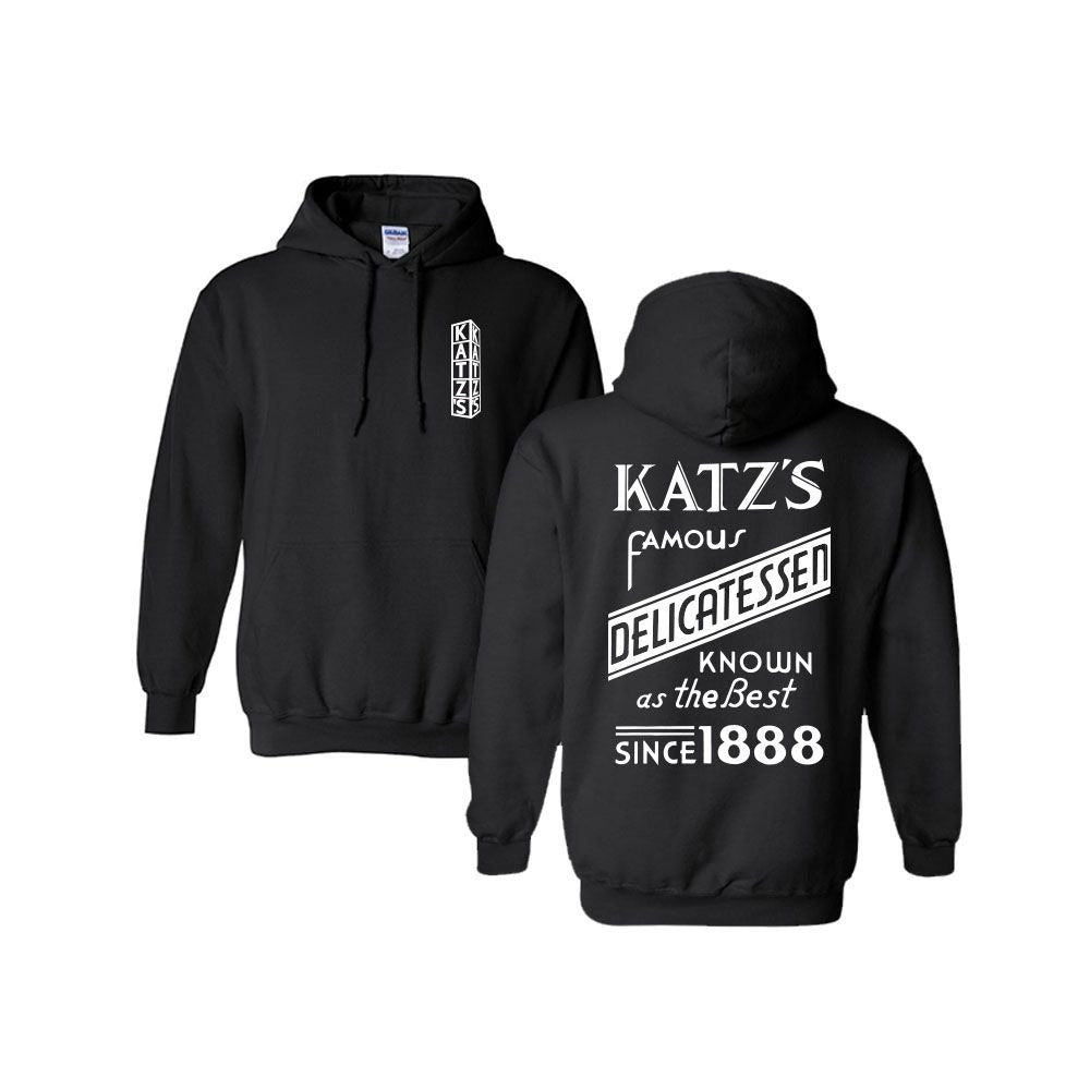 Katz's Delicatessen Katz's Hooded Zip-up Sweatshirt