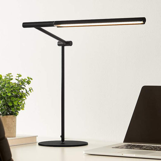 Lamps Plus Lite Source Tilla Black Finish Adjustable Modern LED Desk Lamp
