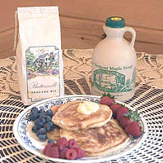 Sugarbush Farm Vermont Maple Syrup and Pancake Mix Gift Box