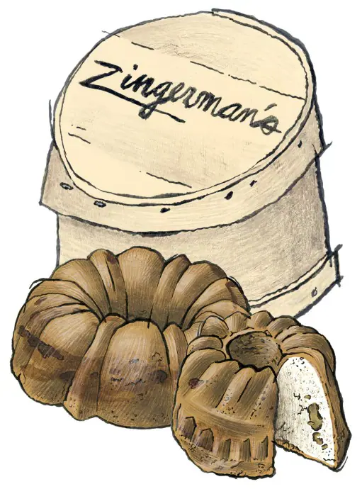 Zingerman's Sour Cream Coffee Cake