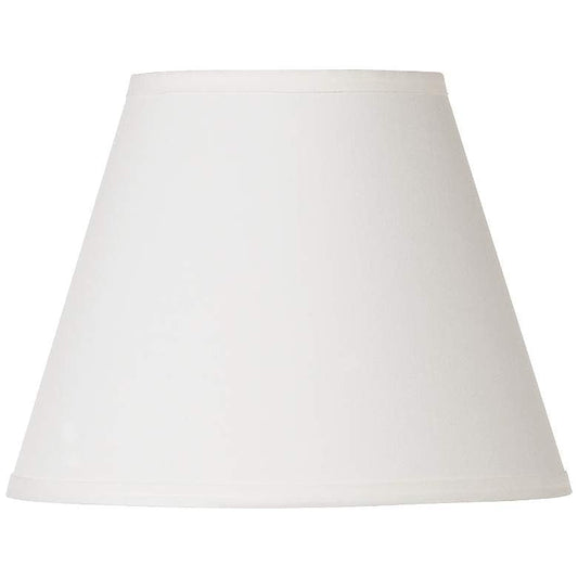 Lamps Plus Springcrest Off White Fabric Lamp Shade 6x11x8.5 (Spider)